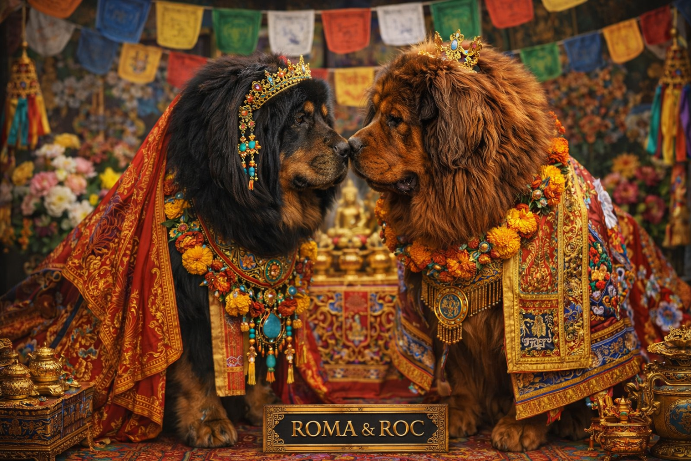 De La Vallée Saint Baudile - Dogue du Tibet - Portée née le 25/12/2025